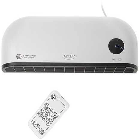 Adler LED oro užuolaidų šildytuvas | AD 7751 | Oro uždanga | 2000 W | Baltas
