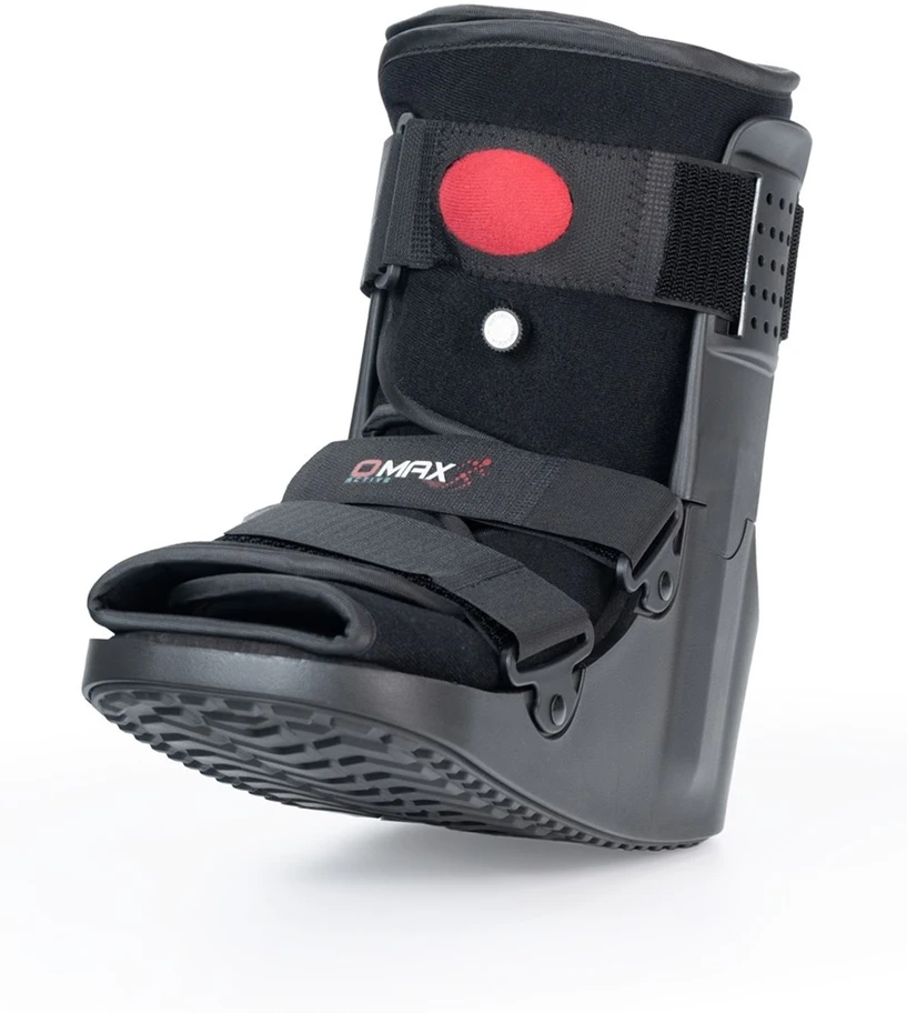 Reha Fund Short Ankle-Foot Orthosis "AIR WALKER SHORT" O-1183/XL REHAFUND, Juodas