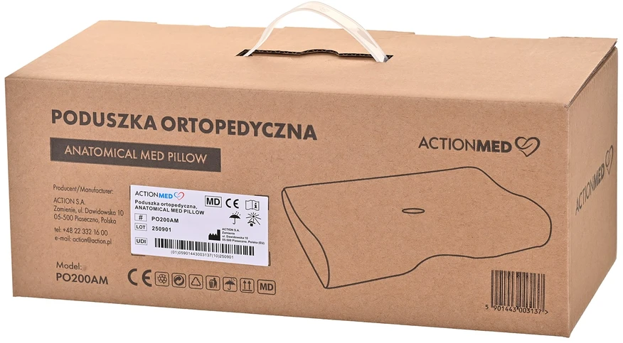 Ortopedinė pagalvė ActionMed ANATOMICAL MED PILLO