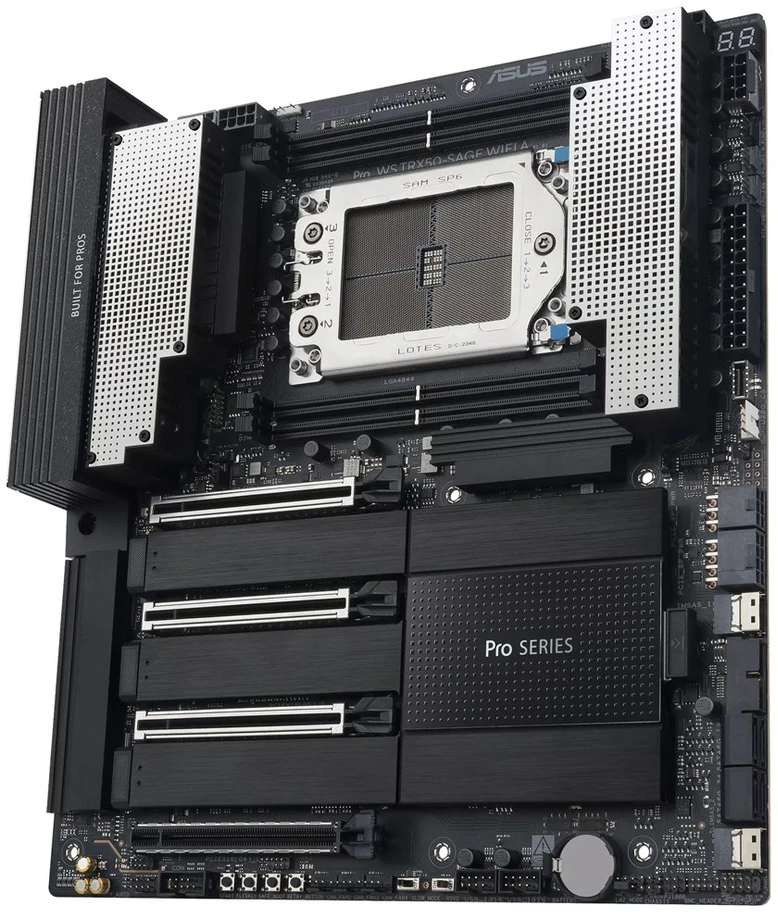 Pagrindinė plokštė - ASUS PRO WS TRX50-SAGE WIFI A, AMD TRX50, DDR5, Dual 10GbE