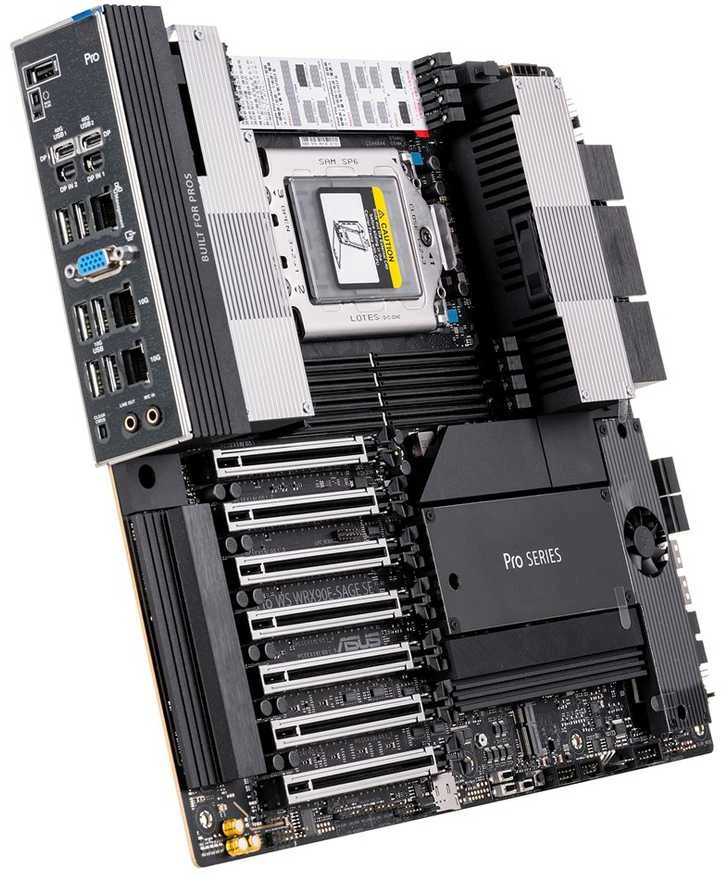 Pagrindinė plokštė ASUS PRO WS WRX90E-SAGE SE