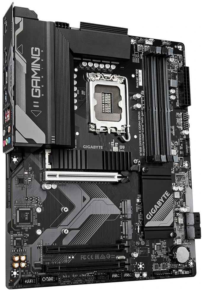 Pagrindinė Plokštė - Gigabyte B760 Gaming X DDR4 ATX Intel LGA 1700 2,5 GbE