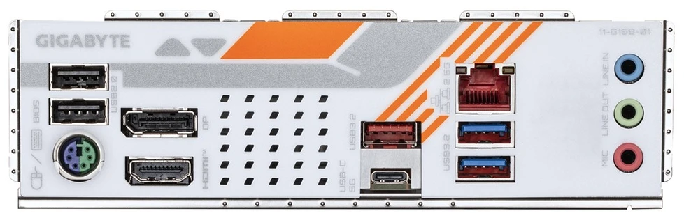 Pagrindinė plokštė - Gigabyte B850M FORCE Tamsiai Ruda