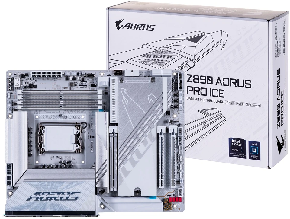 Pagrindinė plokštė GIGABYTE Z890 AORUS PRO ICE