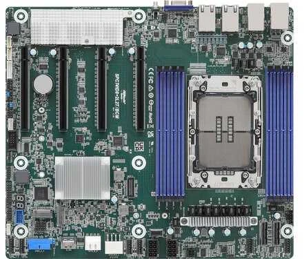 Pagrindinė plokštė Motininė Plokštė - ASRock SPC741D8-2L2T/BCM LGA4677 Intel Xeon Scalable 4/5gen C741 8xDIMM NVMe 2x10GbE 2xGbE IPMI