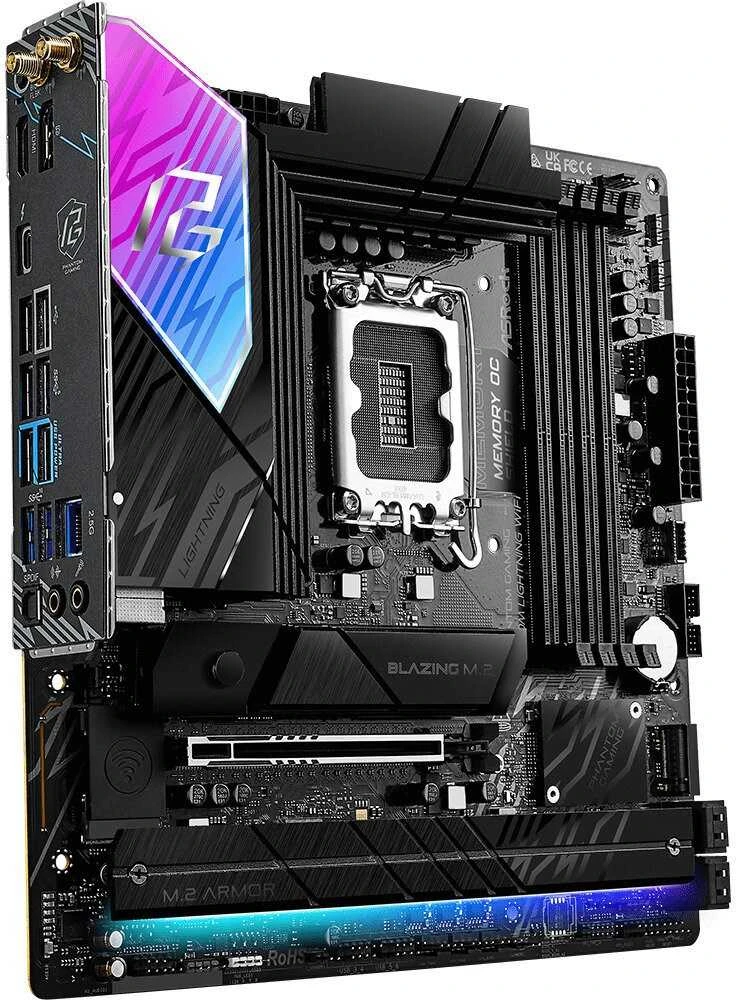 Pagrindinė plokštė – ASRock B860M Lightning WiFi