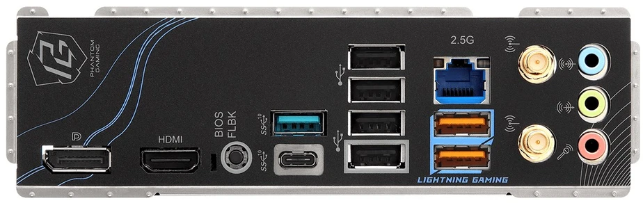 ASRock Phantom Gaming B850M Riptide WiFi AMD B850 Socket AM5 micro ATX