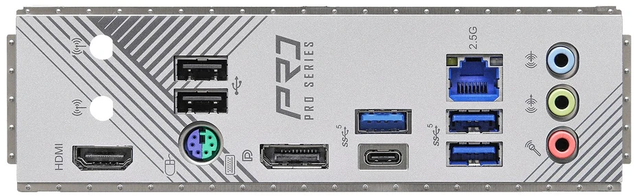 Pagrindinė plokštė ASROCK B760M PRO RS LGA1700 mATX 4x DDR5 PCIe 5.0 x16 2.5G LAN