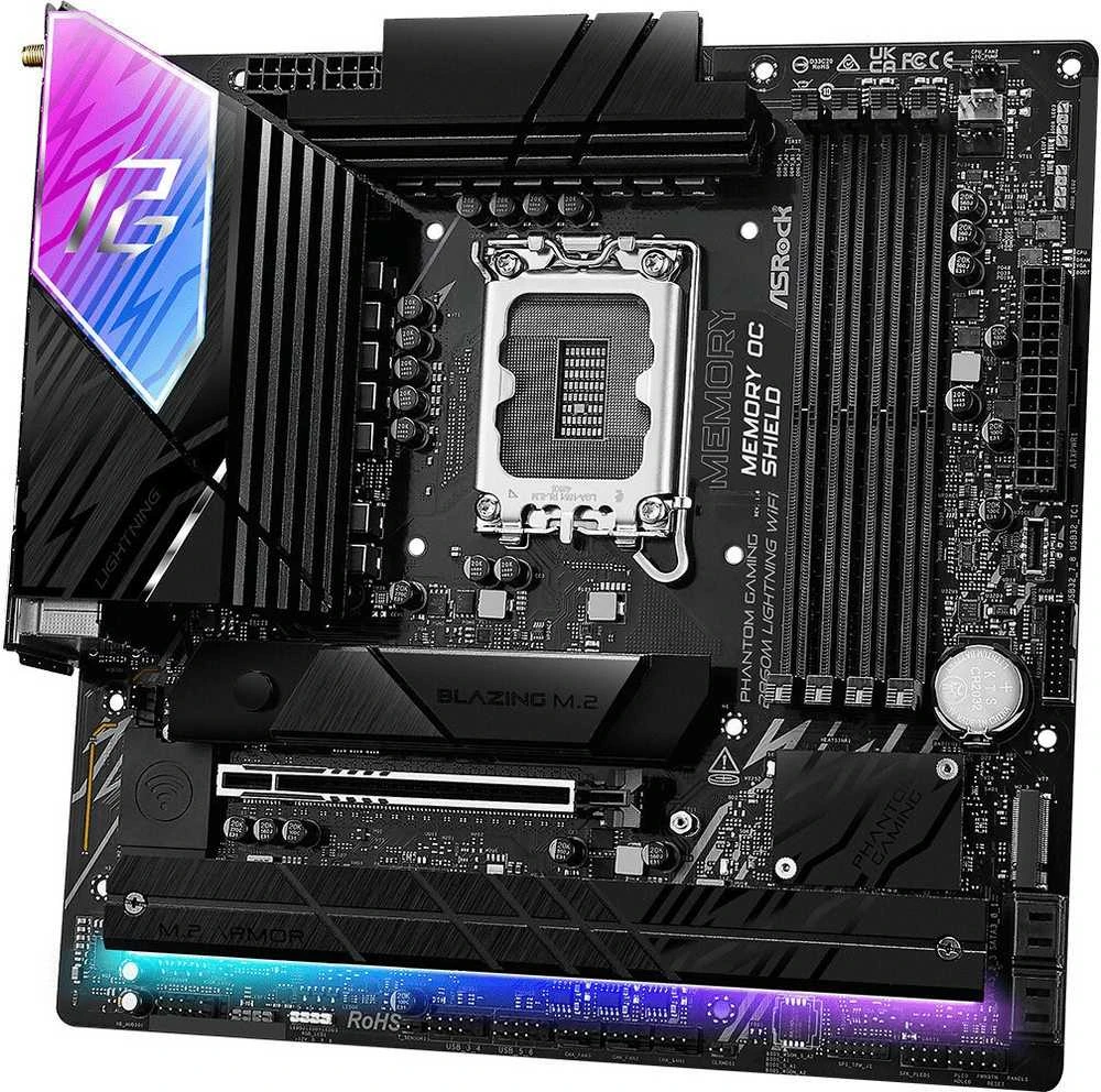 Pagrindinė plokštė – ASRock B860M Lightning WiFi