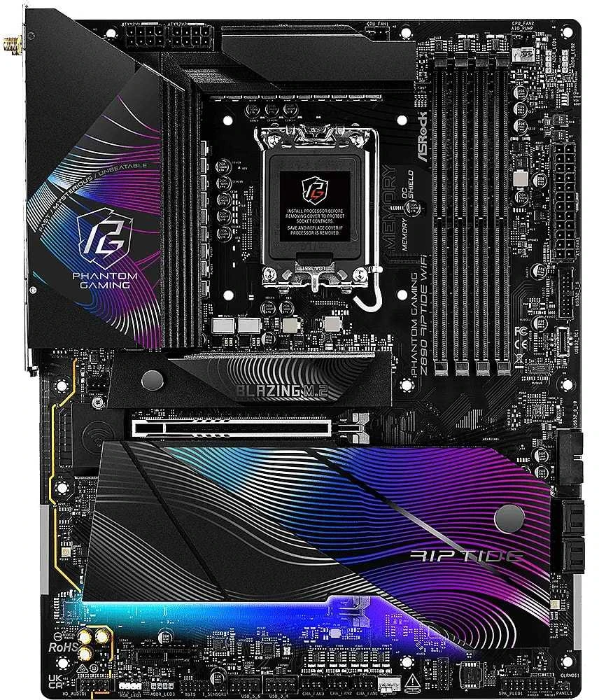 Motininė Plokštė - ASRock Z890 Riptide WiFi