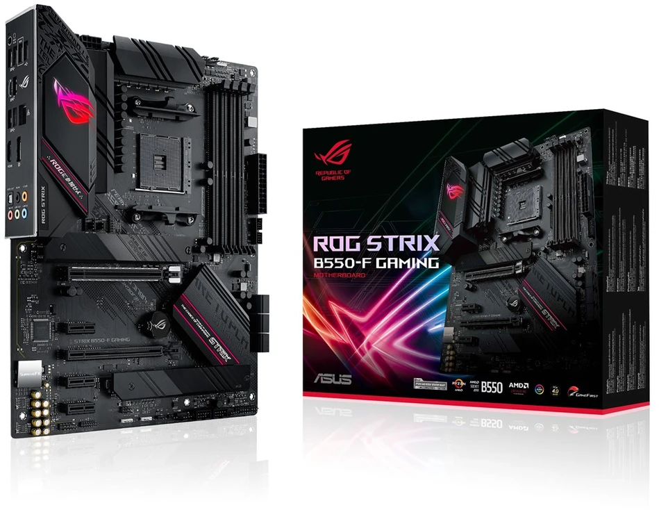 Pagrindinė plokštė Motininė Plokštė - ASUS ROG Strix B550-F Gaming ATX Juoda