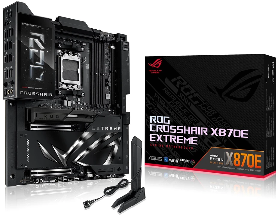 Pagrindinė plokštė ASUS ROG CROSSHAIR X870E EXTREME AMD X870E Socket AM5 išplėstinis ATX