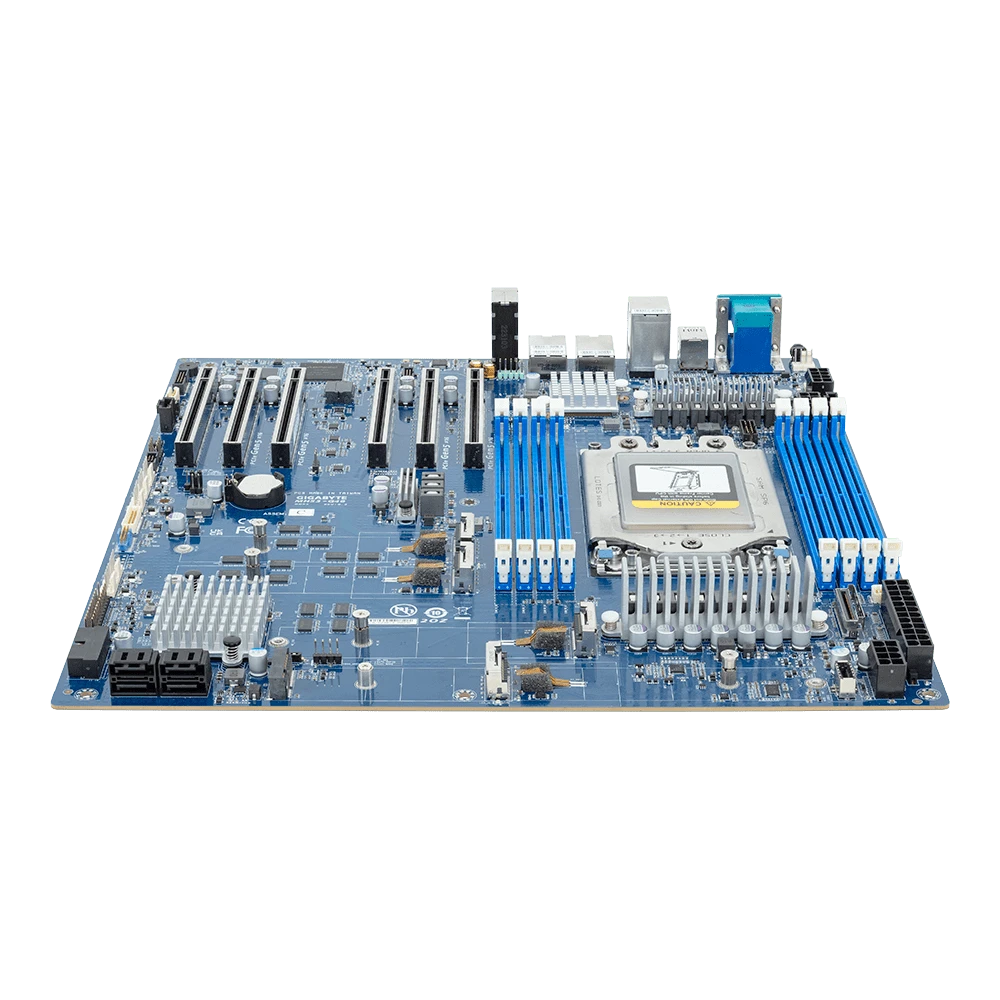 Pagrindinė plokštė Motininė Plokštė - Gigabyte MH53-G40 E-ATX sTR5 AMD Ryzen Threadripper PRO 7000 10Gbe