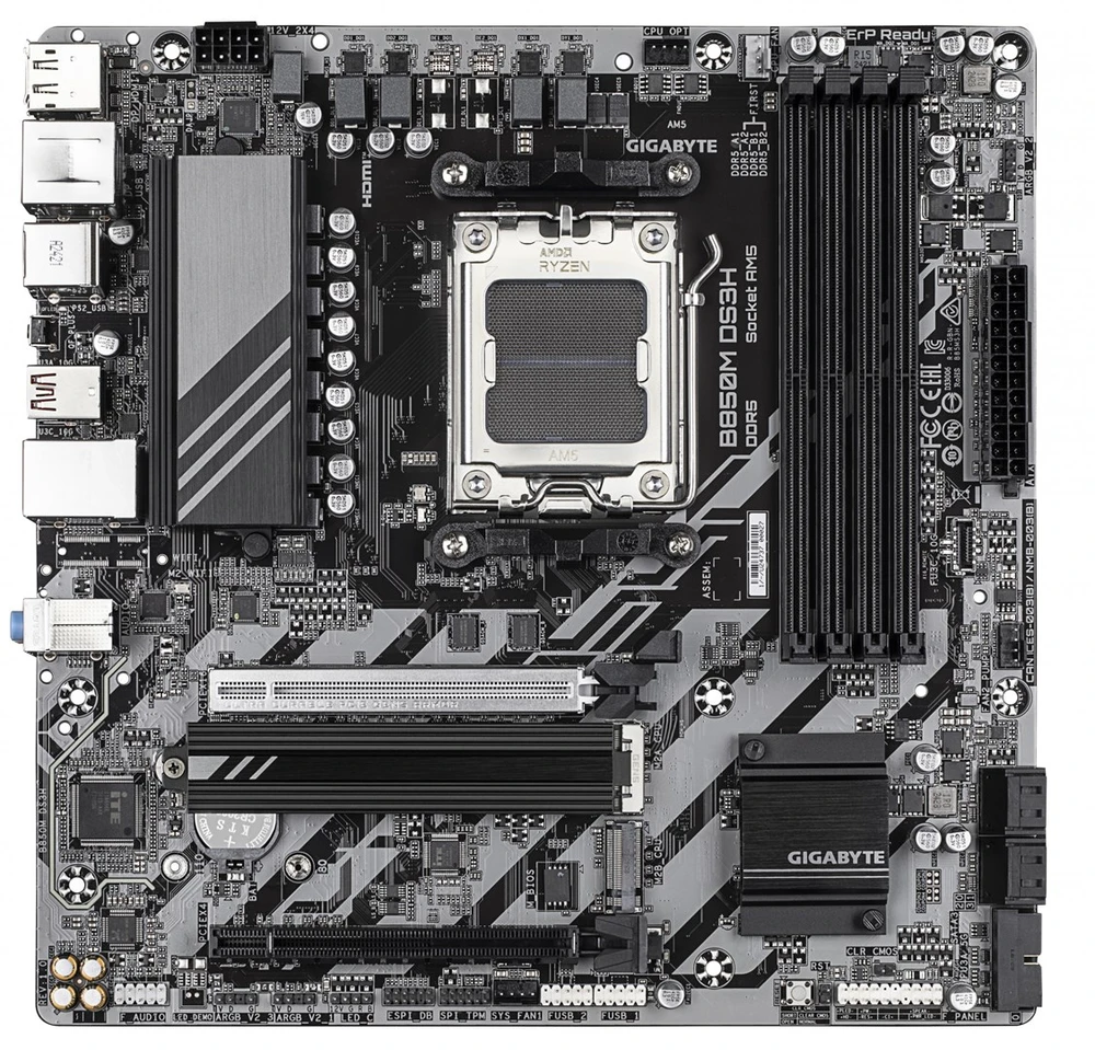 Pagrindinė plokštė Motininė Plokštė - Gigabyte B850M DS3H Micro ATX