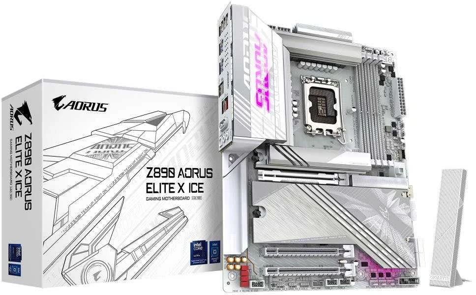 Pagrindinė plokštė GIGABYTE Z890 A ELITE X ICE