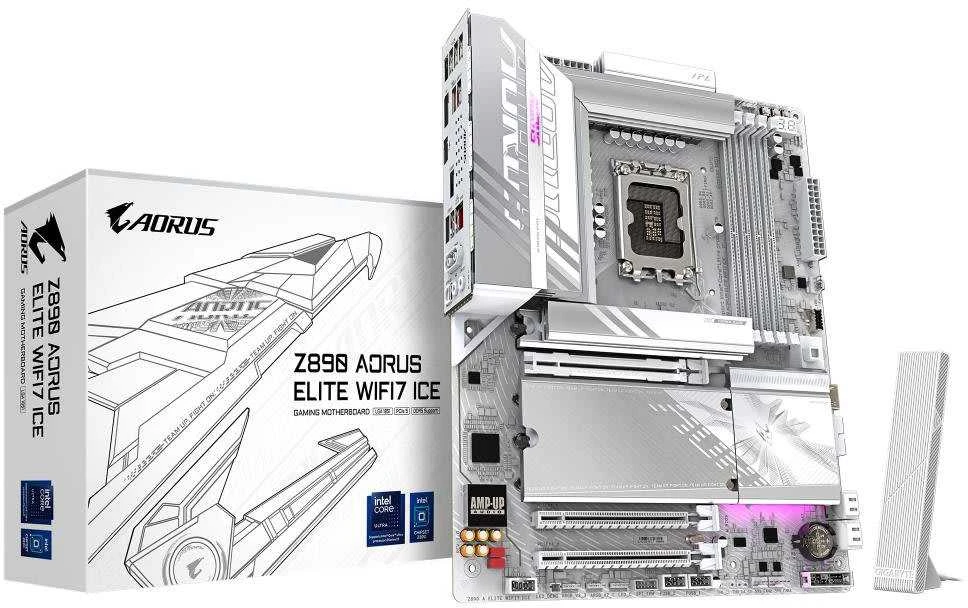 Pagrindinė plokštė GIGABYTE Z890 A ELITE WF7 ICE