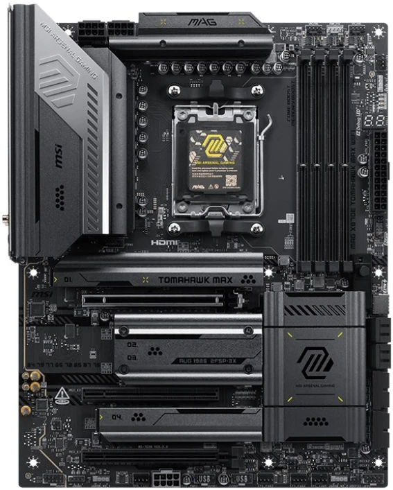 Pagrindinė plokštė MSI MAG X870E TOMAHAWK MAX WIFI (AM5)