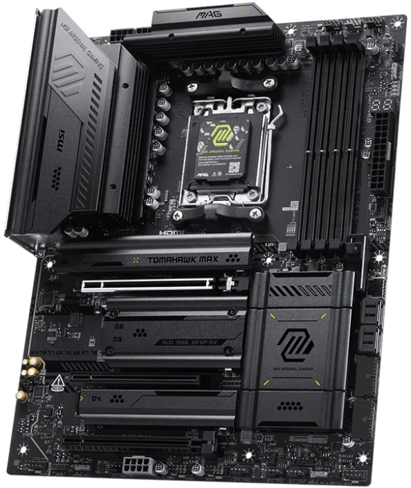 Pagrindinė plokštė MSI MAG X870E TOMAHAWK MAX WIFI (AM5)