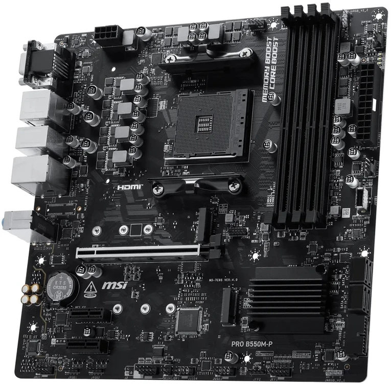 MSI PRO B550M-P motherboard