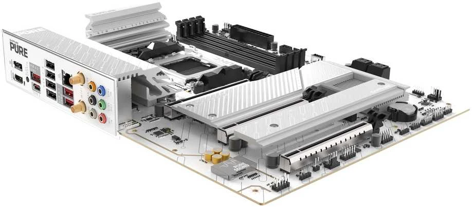 Sapphire PURE B850A WIFI 7 AMD B850 Socket AM5 ATX pagrindinė plokštė