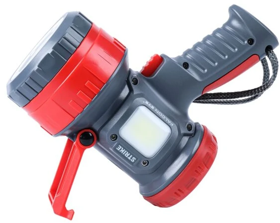 Paieškos Šviesa - Falcon Eye STRIKE FSL0013 1100 Liumenų, 700m Nuotolis, 2200mAh USB-C Juoda