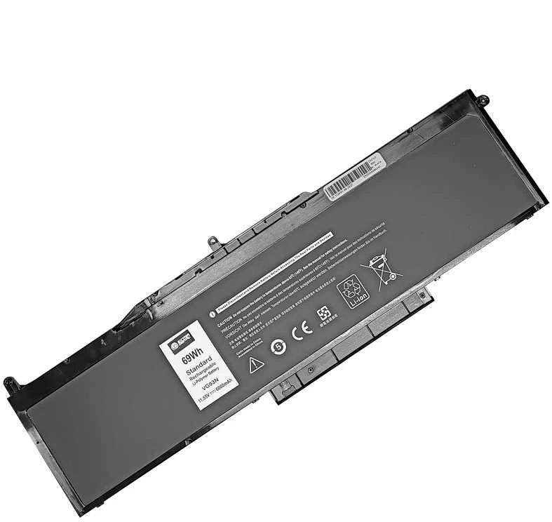 Extra Digital Pakaitinė Baterija - DELL VG93N 6000mAh Pakaitinė Baterija