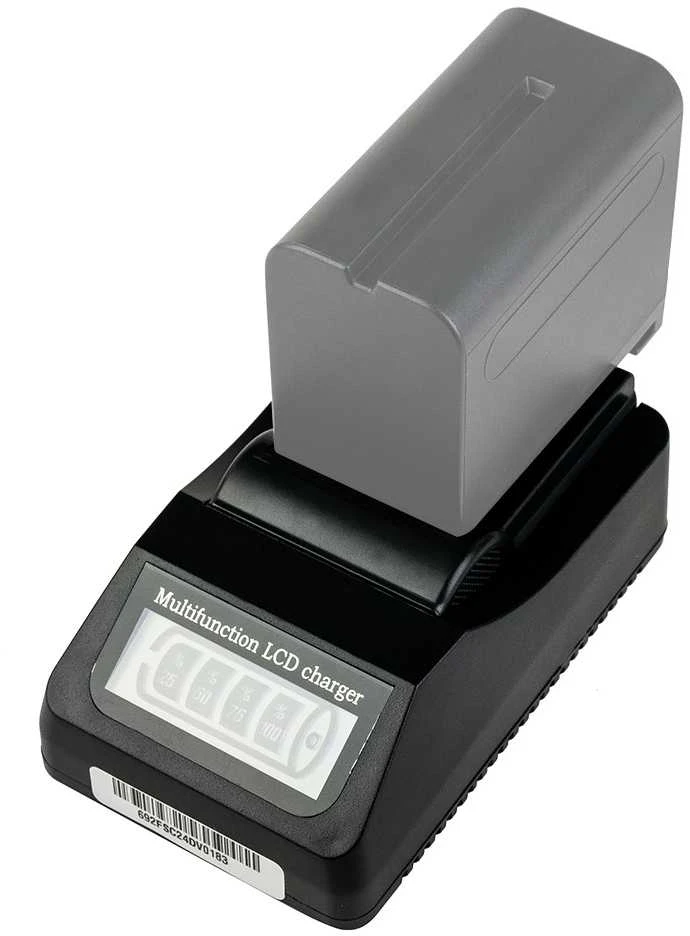 Kroviklis - MITOYA NPF Li-Ion Sieninis Kroviklis su LCD Ekranu ir USB-A Išėjimu
