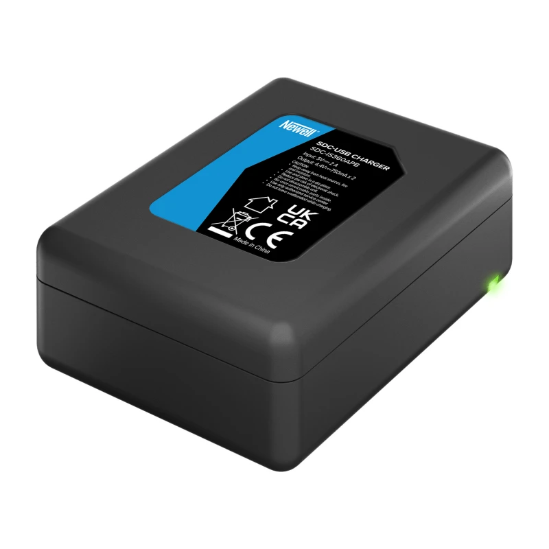 Įkroviklis - Newell SDC-USB Dviejų Kanalų CINSBAJA Baterijoms