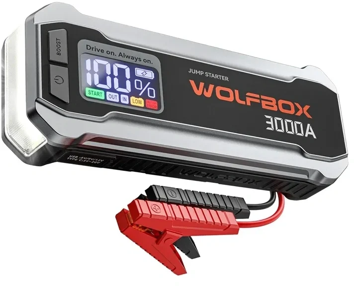 Paleidimo Įkroviklis - WOLFBOX MegaVolt 16 16 000 mAh 3 000 A