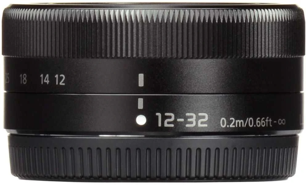 Panasonic Lumix DC-G100D + LUMIX G VARIO12-32mm f/3.5-5.6 ASPH (Juodas)