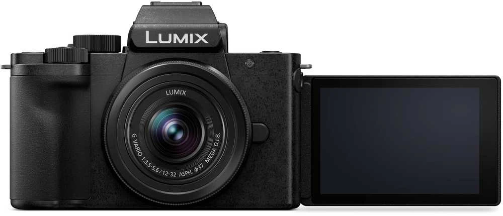 Panasonic Lumix DC-G100D + LUMIX G VARIO12-32mm f/3.5-5.6 ASPH (Juodas)