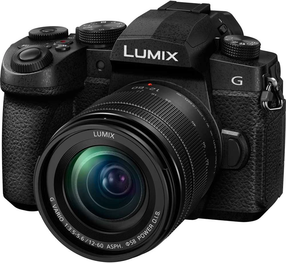 Panasonic Lumix G95D (90/91/99) + Panasonic LUMIX G Vario 12-60mm f/3.5-5.6 Asph. Power O.I.S (H-FS12060) (Juodas)