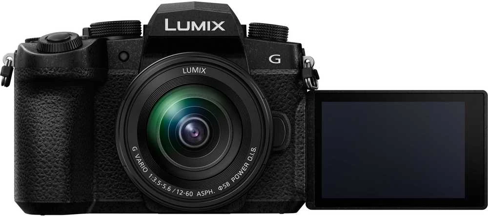 Panasonic Lumix G95D (90/91/99) + Panasonic LUMIX G Vario 12-60mm f/3.5-5.6 Asph. Power O.I.S (H-FS12060) (Juodas)