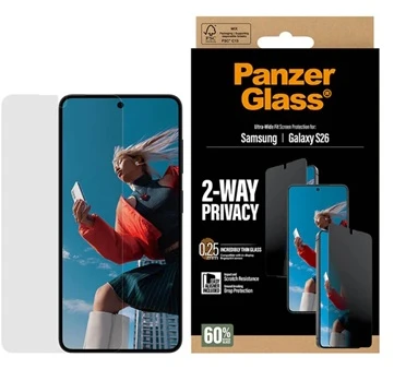Panzer Glass Ekrano Apsauga - PanzerGlass 2-Way Privacy For Samsung Galaxy S26 With EasyAligner, Clear