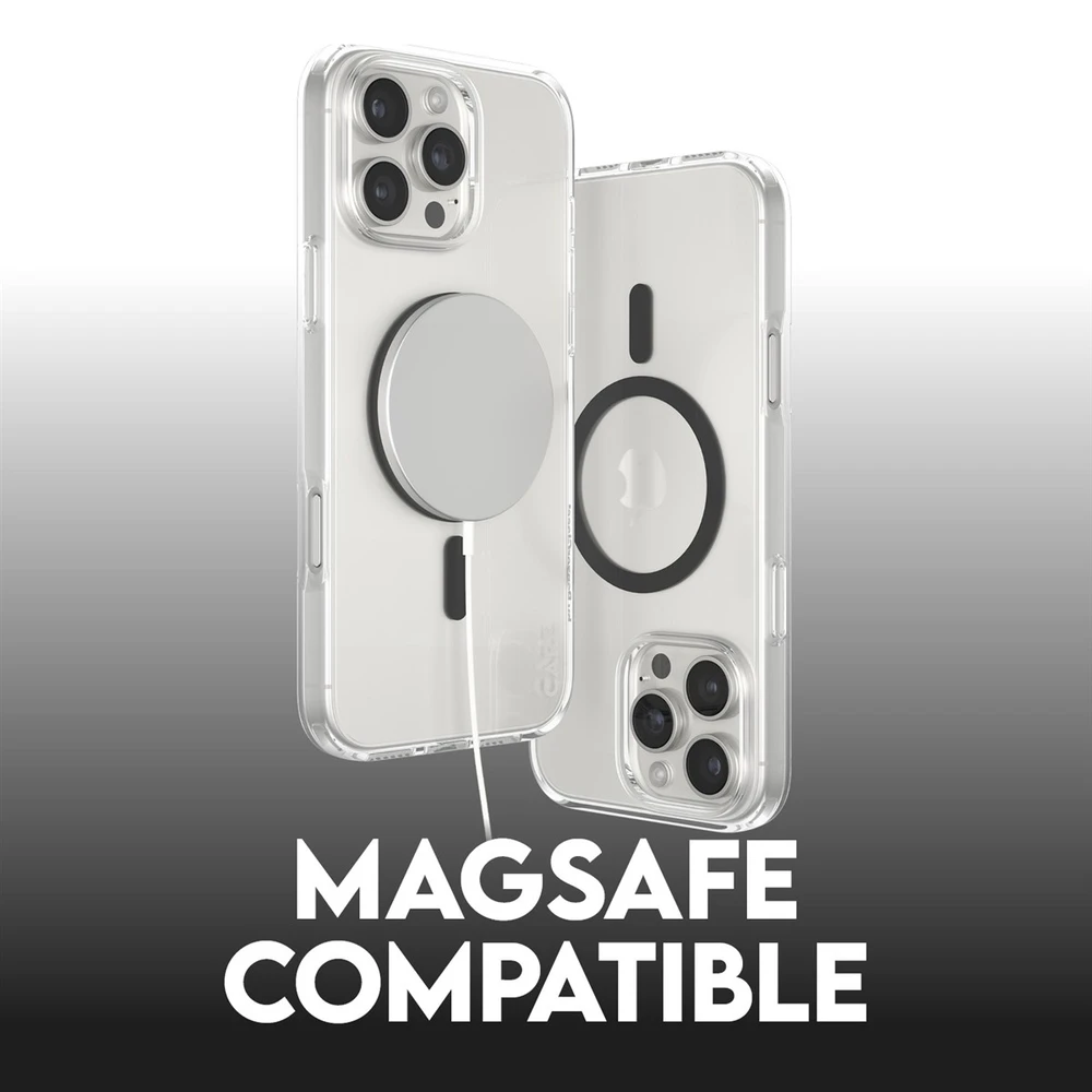 Panzer Glass CARE Flagship Case | Galinis viršelis | Apple | iPhone 16 Pro Max | Perdirbtas plastikas | Skaidrus | MagSafe