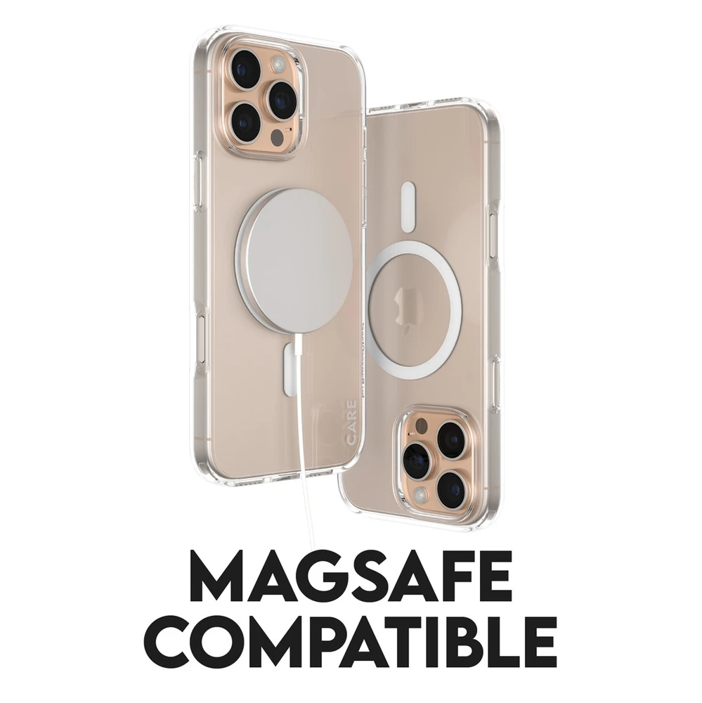 Panzer Glass CARE by PanzerGlass Flagship Apple iPhone 16 Pro Max 6.9" dėklas telefonui baltos spalvos/dėklas telefonui baltos spalvos MagSafe 1340