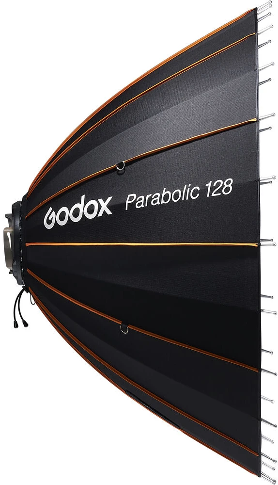 Parabolinis šviesos reflektorius - Godox 128 cm 24 strypų pilkas