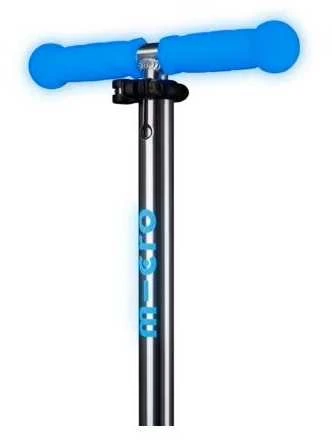 Mini Micro Deluxe Glow LED Plus Glacier Aqua paspirtukas