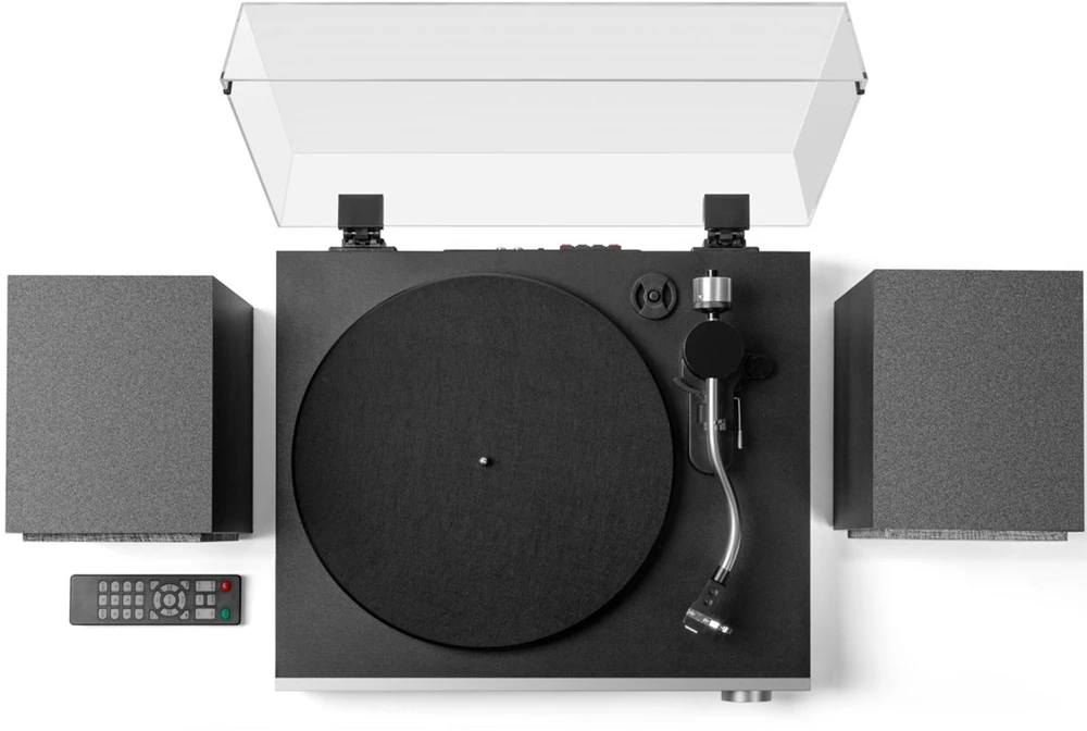 AKAI ATT-500SP - stereo turntable with external speakers