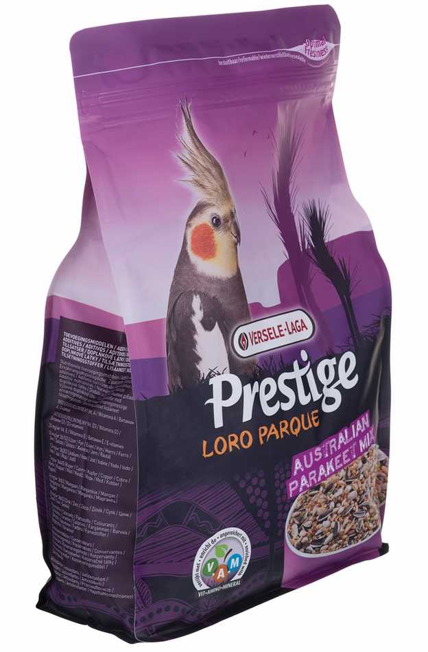 Paukščių Maistas - VERSELE LAGA Prestige Australijos Papūgų Mišinys Vidutinėms Papūgoms 2.5kg