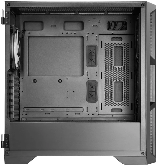 PC Korpusas - Chieftec GA-01B-L-OP APEX LUMO Midi Tower, RGB, Grūdintas Stiklas, Juodas