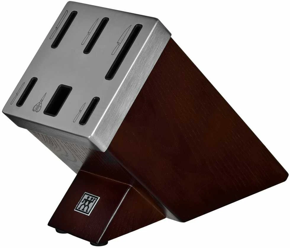 ZWILLING FOUR STAR 7 dalių tamsaus uosinio peilių rinkinys su KIS technologija