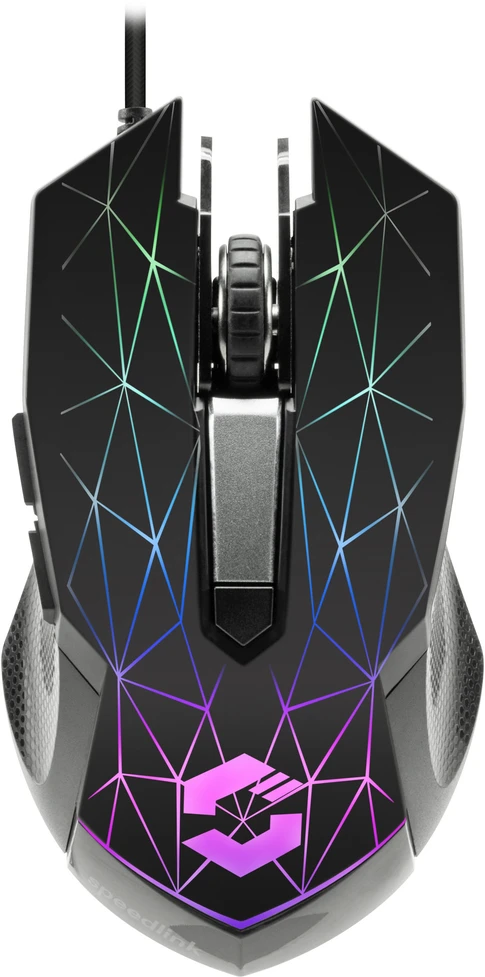 Pelė žaidimams - Speedlink RETICOS RGB 10 000 DPI Juoda