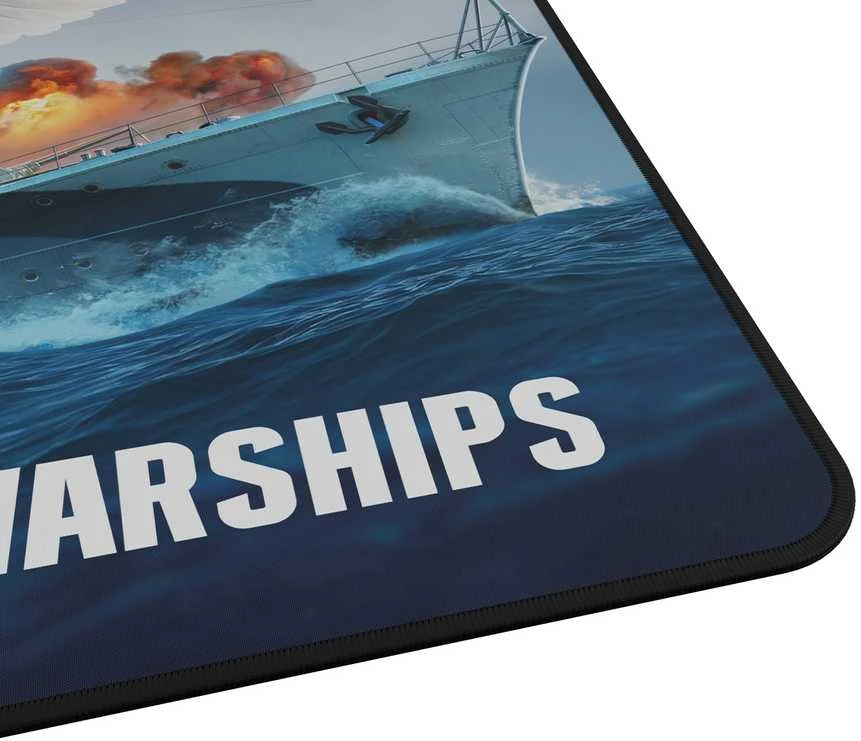 NATEC GENESIS Pelės kilimėlis Carbon 500 M World of Warships 300x250mm