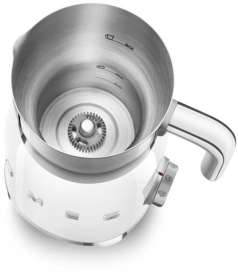 Pieno Plakiklis - Smeg 50' stiliaus MFF11WHEU balta