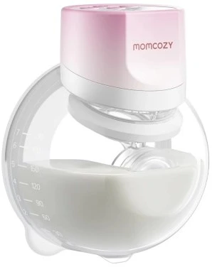 Pientraukis - Momcozy S12 PRO+ 1350 mAh Baterija, USB Įkrovimas, Rožinė