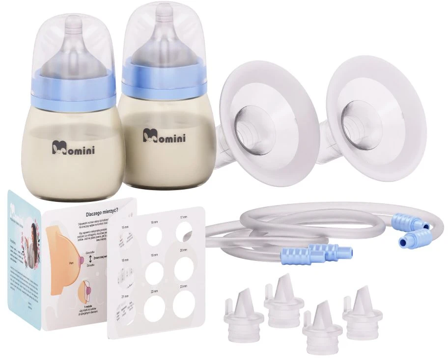 Pientraukis - Momini TwinPump Dual Electronic, 4-Phase, USB-C Įkrovimas