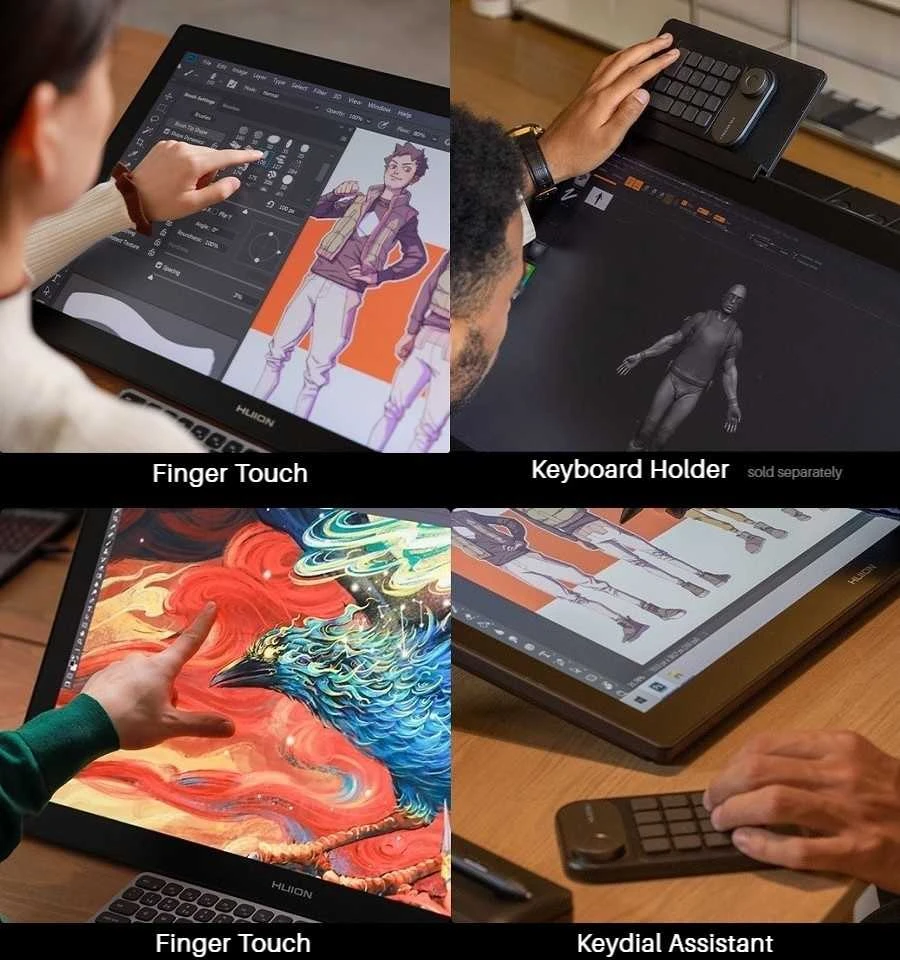 Grafinė planšetė HUION Kamvas Pro 27