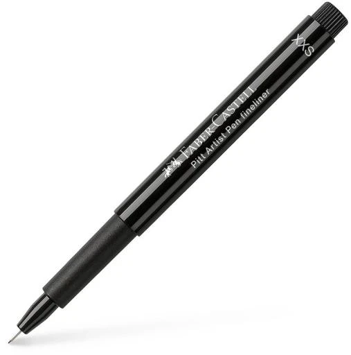 Rašikliai piešimui Faber-Castell Pitt Artist Pen #199, 8vnt (XXS,S,F,M,1.5,C,B,FH)