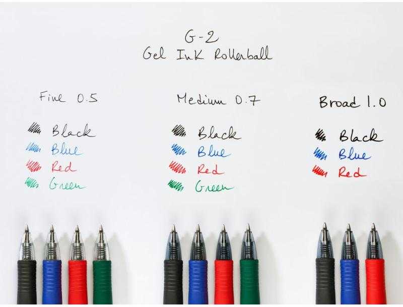 Pilot Pen Gelinis rašiklis Pilot G-2 0,7 mm, juoda